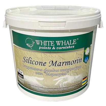 Силиконовая фасадная штукатурка Silicone Marmorin тип "Марморино" 10кг