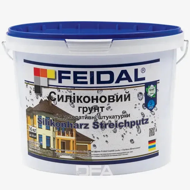 Силіконовий грунт Feidal Silikonharz Streichputz: Надійна основа для вашої декоративної штукатурки