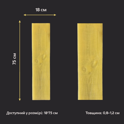 Силіконовий відтиск для декору паркет W00036