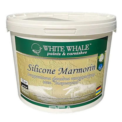 Силиконовая фасадная штукатурка Silicone Marmorin тип "Марморино" 10кг