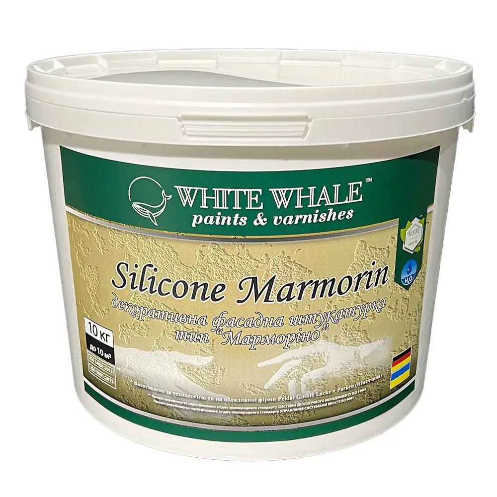 Силиконовая фасадная штукатурка Silicone Marmorin тип "Марморино" 10кг