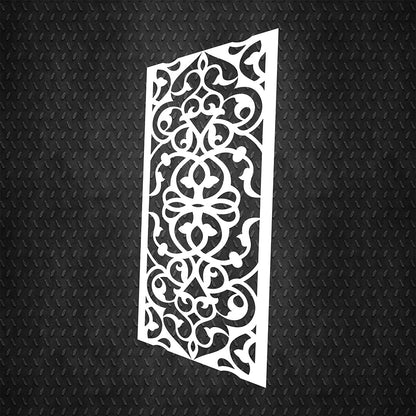 Трафарет DFA Бордюр, трафарет для шпаклівки та фарби 0.3-1мм (B00050)