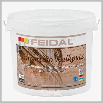 Вапняна декоративна штукатурка Feidal Travertino Kalkputz