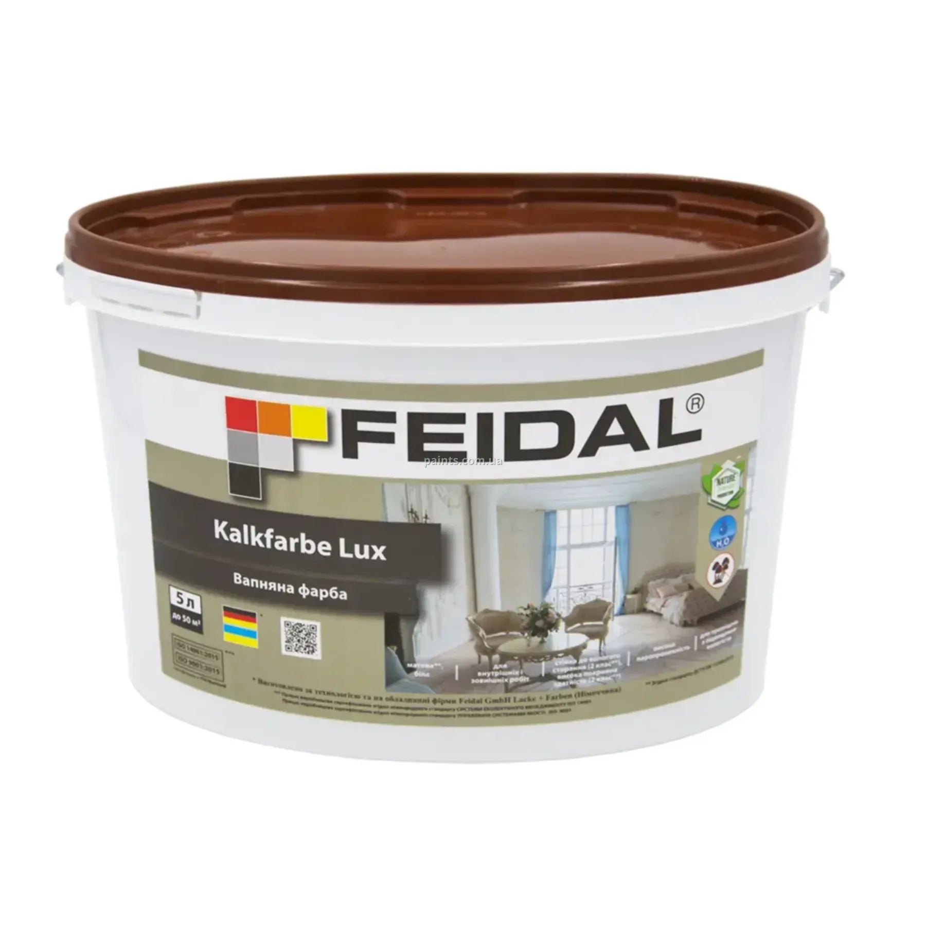 Вапняна фарба Feidal Kalkfarbe Lux