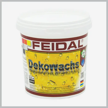 Віск для декоративних штукатурок Feidal Deko Wachs